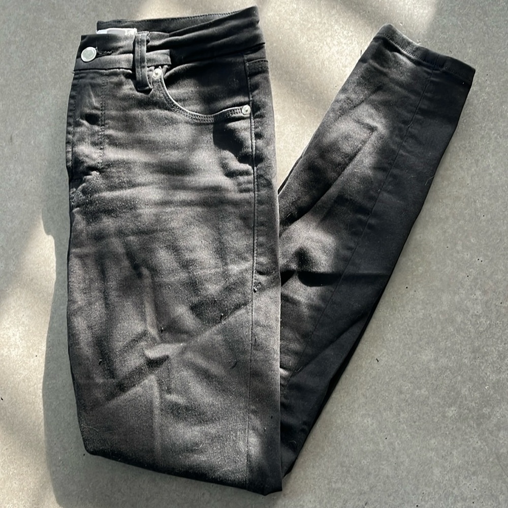 Good American black skinny jeans size 2
